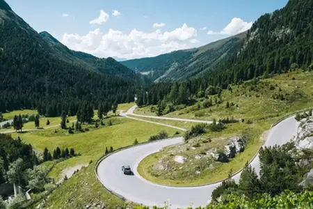 Austrijos transporto ypatybės ir skaitmeninė vinječių sistema